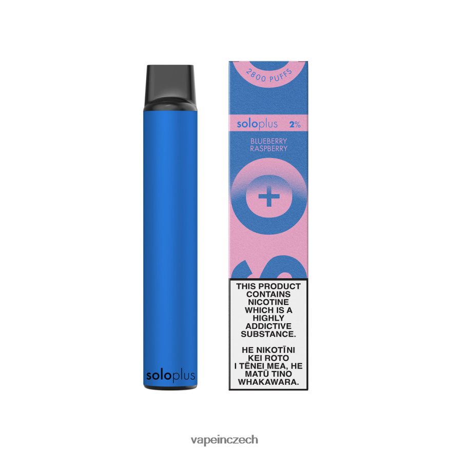 Vape Czech Republic - Solo Plus jednorázová kolekce vape paradise J2Z68T39 borůvka malina