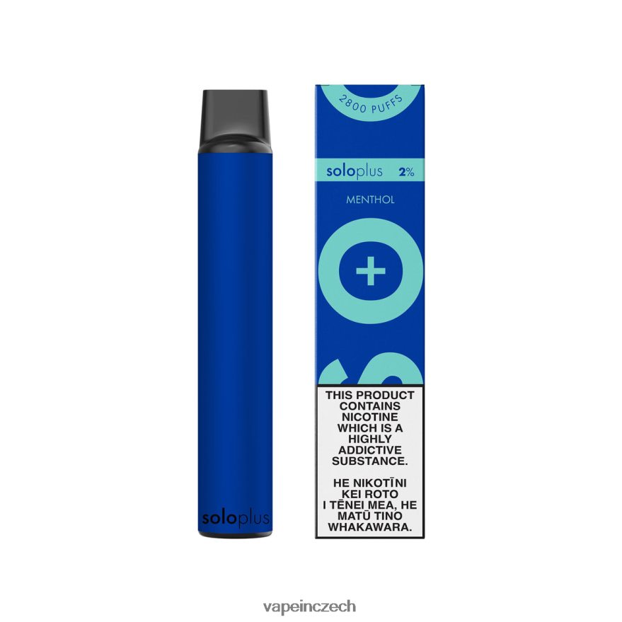 Vape In Czech - Solo Plus jednorázová vapa J2Z68T32 mentol