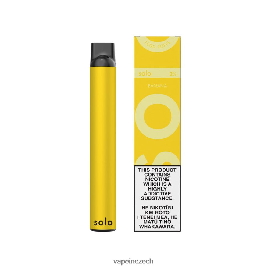 Vape In Czech - Solo jednorázová vapa J2Z68T11 banán