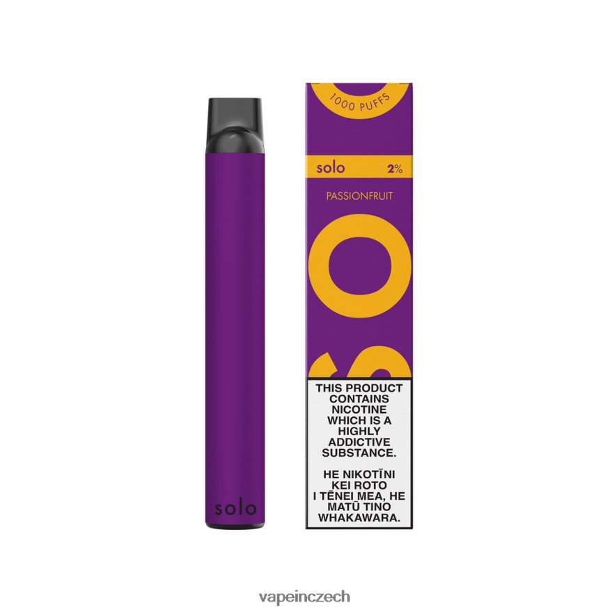 Vape In Czech - Solo jednorázová vapa J2Z68T14 mučenka