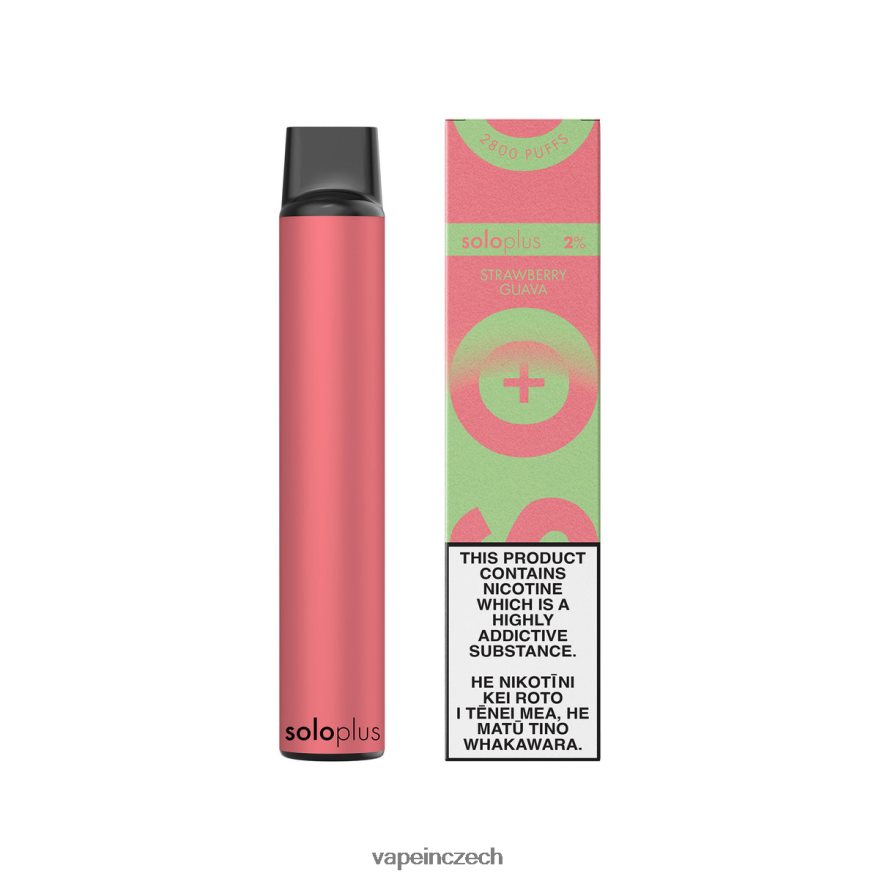 Vape Shop Brno - Solo Plus jednorázová kolekce vape paradise J2Z68T37 jahodová guava