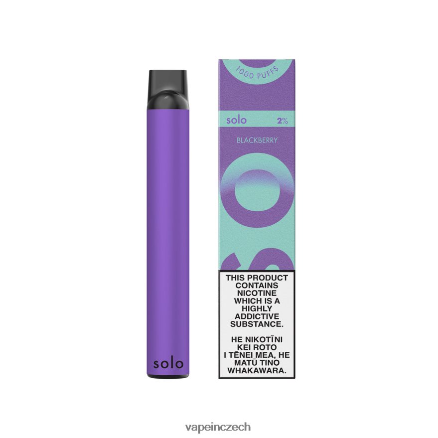 Vape Shop Brno - Solo jednorázová kolekce vape paradise J2Z68T22 ostružina