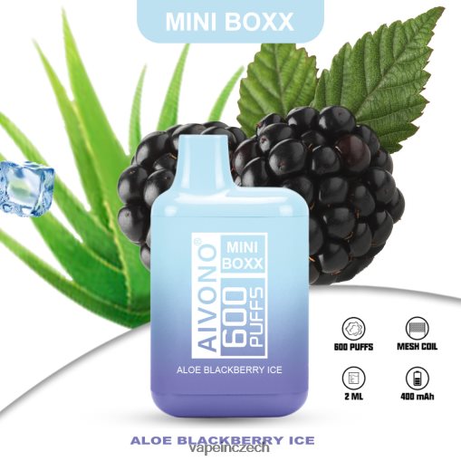 Vape Czech Republic - aloe aktuální led Aivono AIM MINI BOXX 600 L8HL2P240