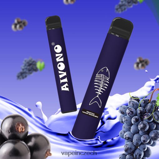 Vape In Czech - hroznový černý rybíz Aivono AIM FISHBONE 600 L8HL2P284