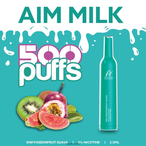 Vape In Czech - kiwi mučenka guava Aivono AIM MILK 500 L8HL2P272