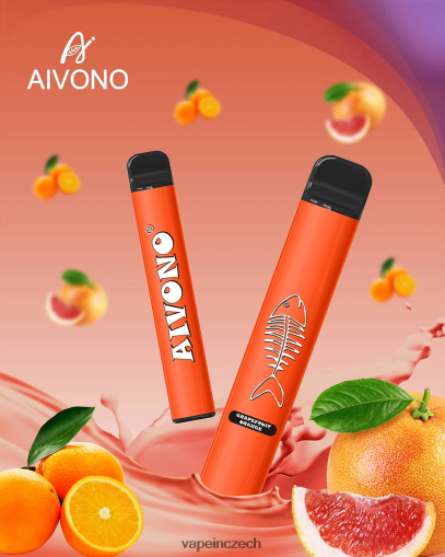 Vape Shop Brno - grapefruitový pomeranč Aivono AIM FISHBONE 600 L8HL2P280