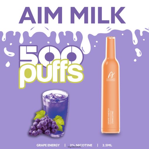Vape Shop Brno - hroznová energie Aivono AIM MILK 500 L8HL2P265