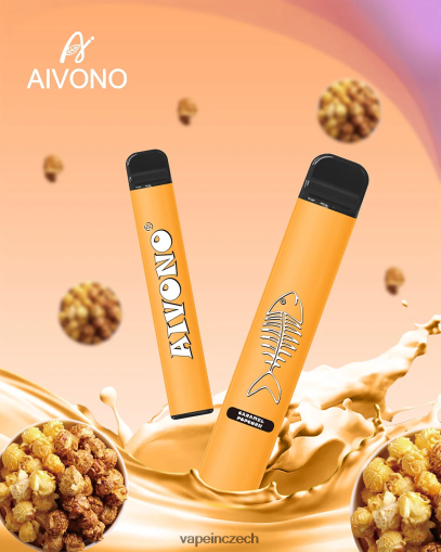 Vape Shop Brno - karamelový popcorn Aivono AIM FISHBONE 600 L8HL2P286