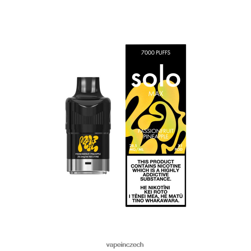 Vape Czech Republic - Solo MAX lusk J2Z68T81 mučenka ananas
