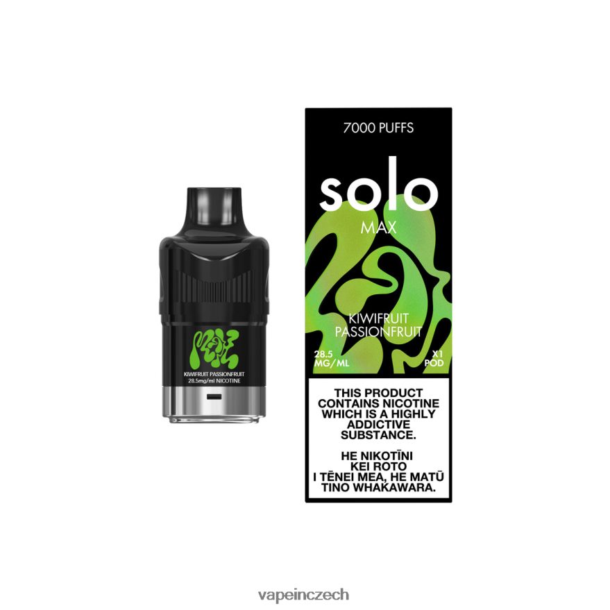 Vape Czech Republic - Solo MAX lusk J2Z68T90 kiwi mučenka