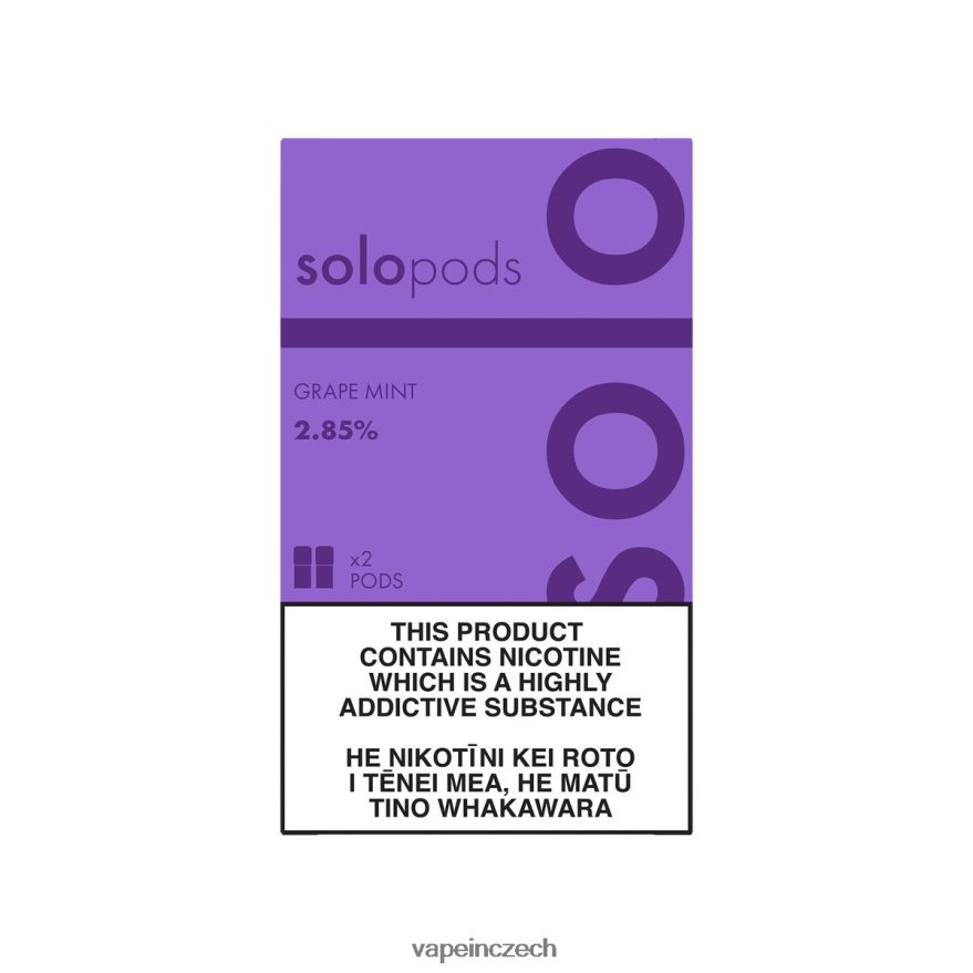 Vape Czech Republic - Solo náhradní pod 2 balení J2Z68T54 hroznová máta