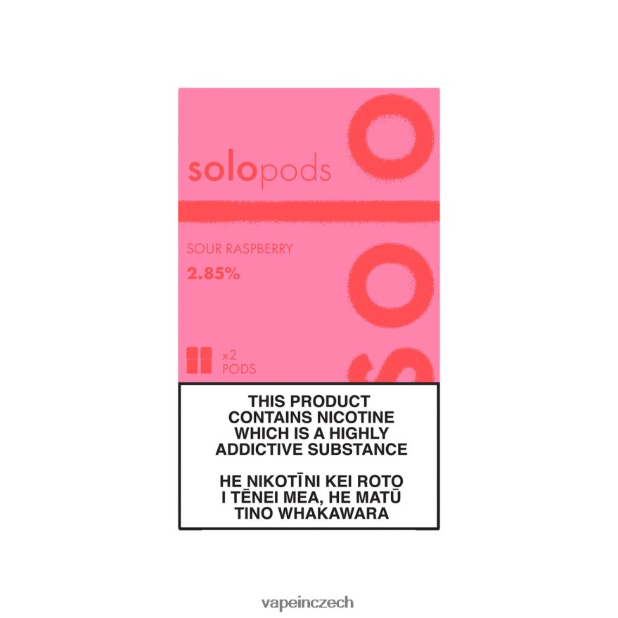 Vape In Czech - Solo náhradní pod 2 balení J2Z68T59 kyselá malina