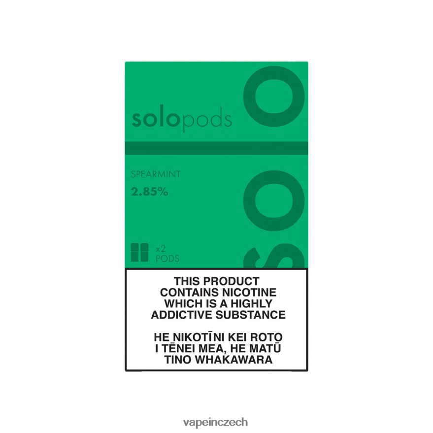Vape In Czech - Solo náhradní pod 2 balení J2Z68T62 máta peprná