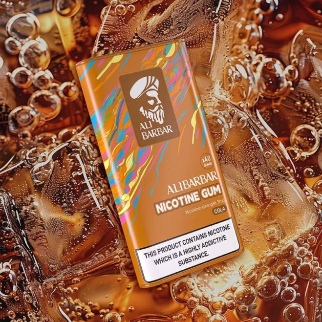 Vape Czech Republic - Alibarbar nikotinové žvýkačky cola RV2899