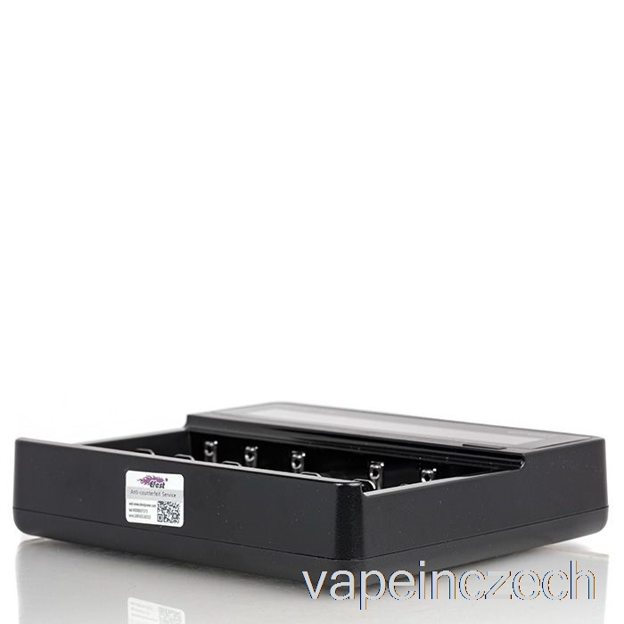 Efest Luc V6 6-šachtové LCD Univerzální Nabíječka Vape Pero