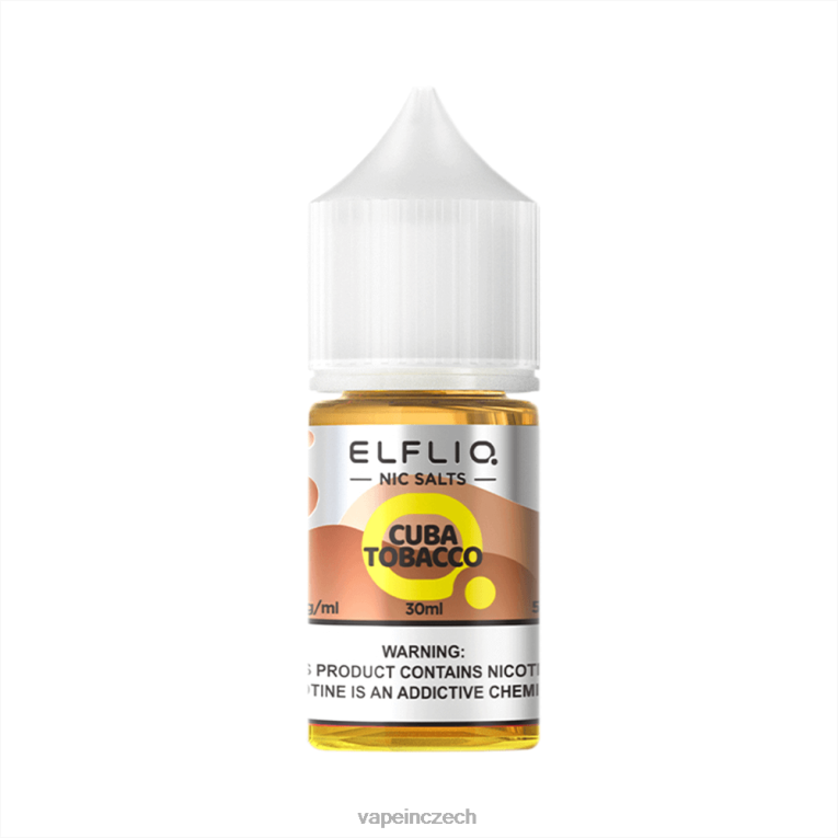 Kuba tabák V2XVJ16 ELFBAR ELFLIQ Nic sůl 30 ml