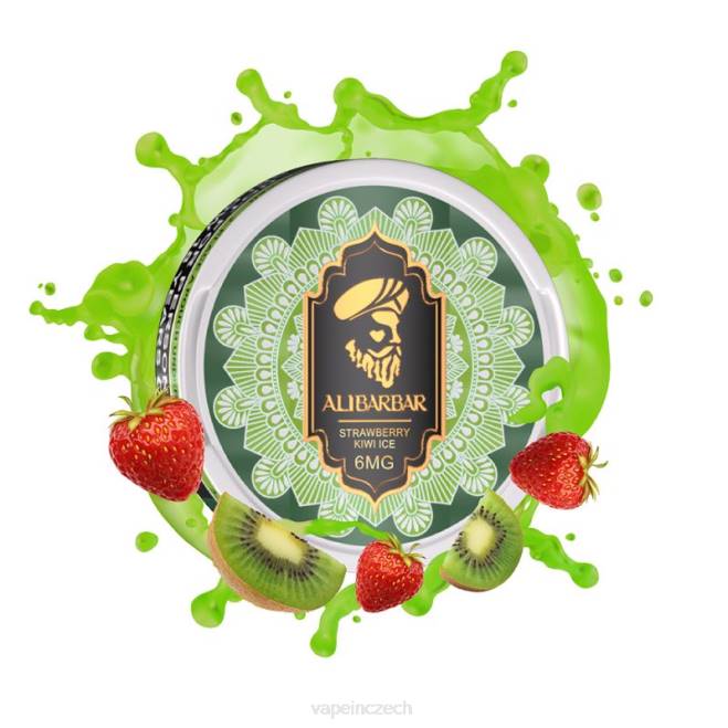 Vape Shop Brno - Alibarbar nikotinové kapsičky jahodový kiwi led RV2891