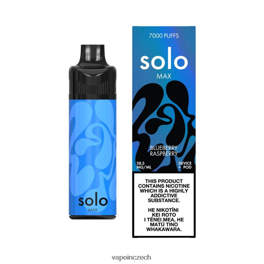Vape In Czech - Solo MAX pod kit J2Z68T65 borůvka malina