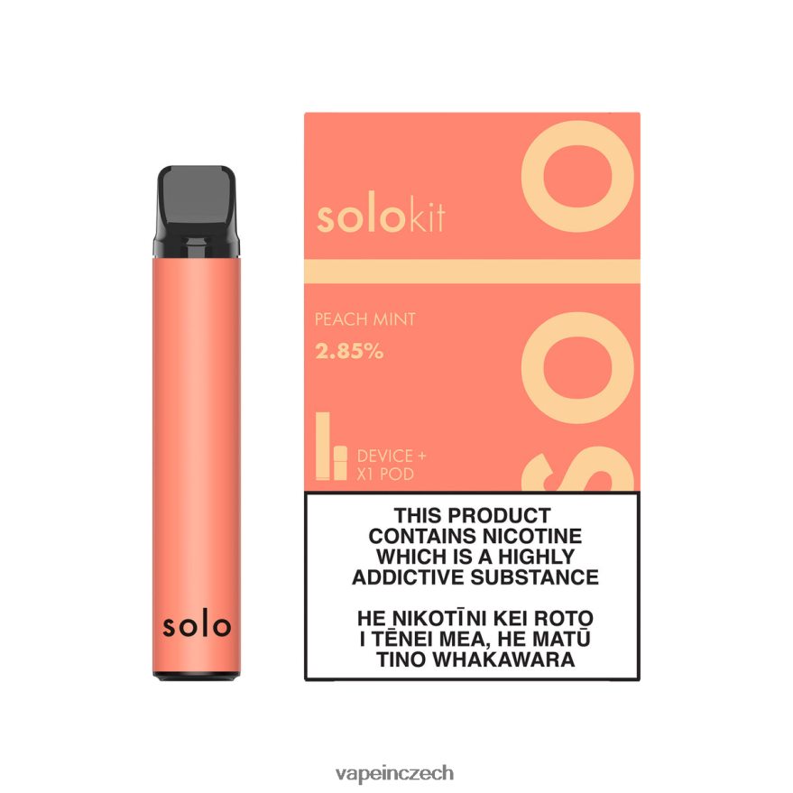 Vape In Czech - Solo pod kit J2Z68T44 broskvová máta